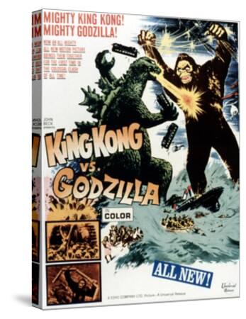 King Kong vs. Godzilla, The Battling Two Titans, 1963 ...