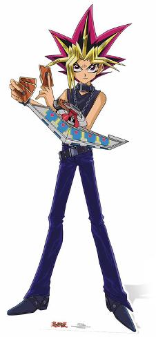 king of games yami yugi yu gi oh cardboard cutouts by