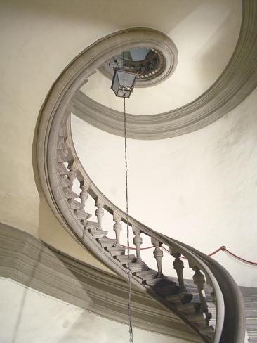 La scala a chiocciola, palazzo corsini, florence photographic print ... Scala a chiocciola design