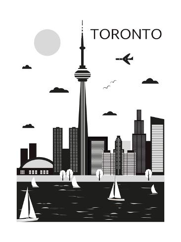 Toronto canada vector Toronto canada vector
