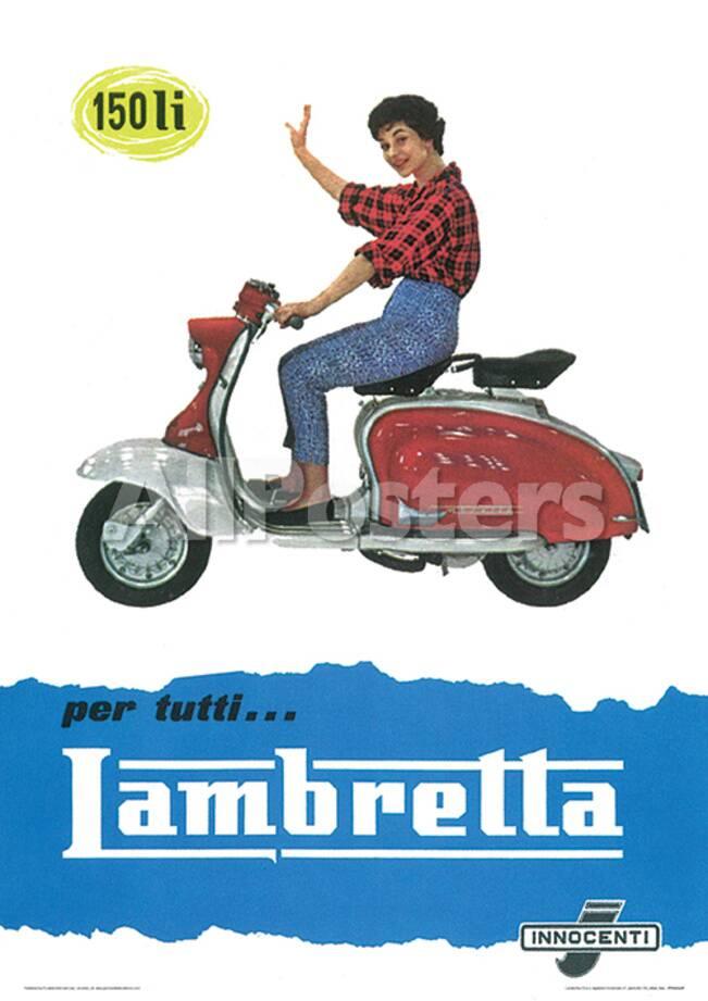 Lambretta Posters For Sale  - Home / Lambrettafinder�s Shop / Lambretta.