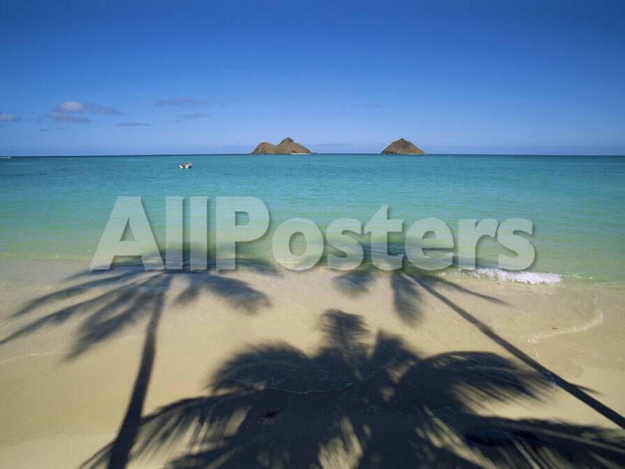 Lanikai Beach Oahu Hawaii Hawaiian Islands Usa Photographic