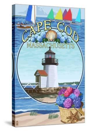 'Cape Cod, Massachusetts - Montage' Posters - Lantern Press