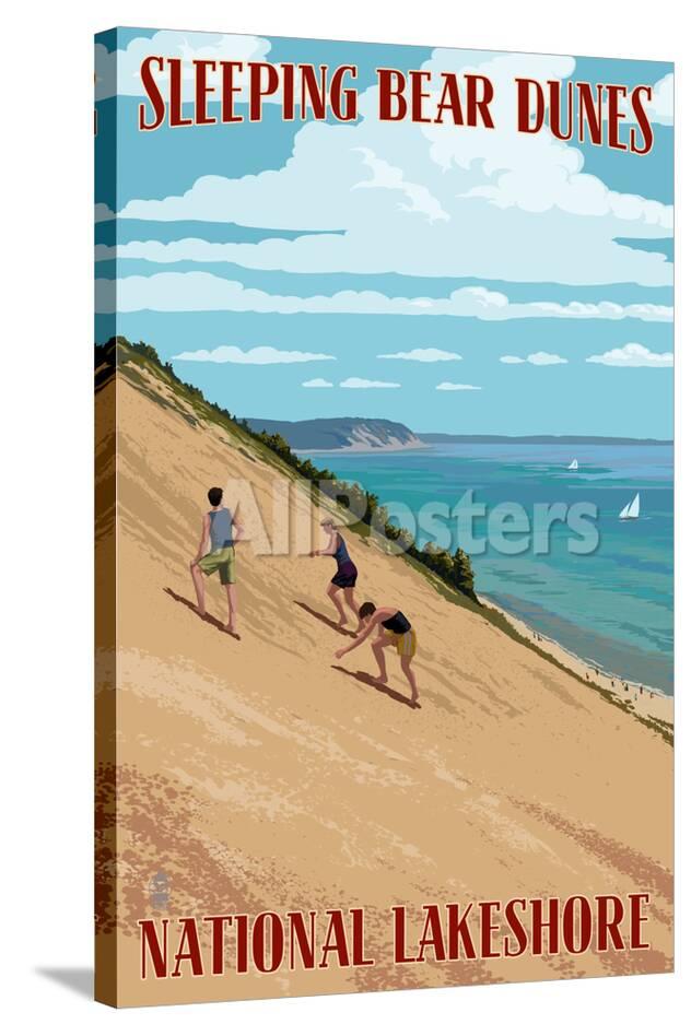 Michigan Sleeping Bear Dunes Prints By Lantern Press At Allposters