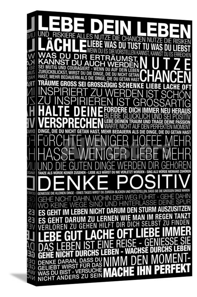 Lebe Dein Leben This Is Your Life German Prints Allposters Com
