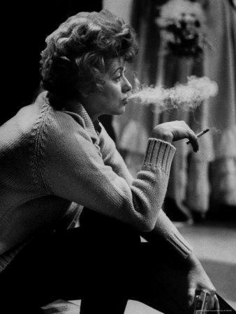 'Lucille Ball Smoking on Show Called "The Good Years"' Premium
