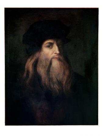 'Self Portrait' Giclee Print - Leonardo da Vinci ...