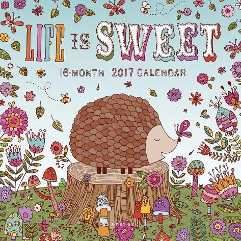 Life is Sweet - 2017 Mini Calendar Calendars - AllPosters.co.uk