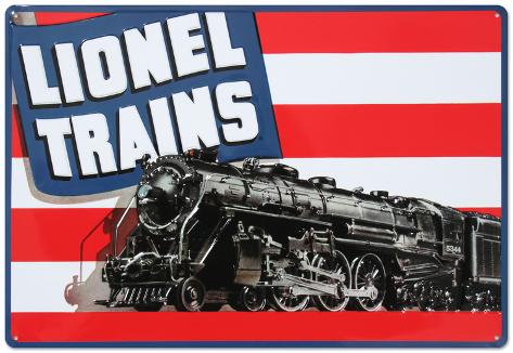 lionel train signs