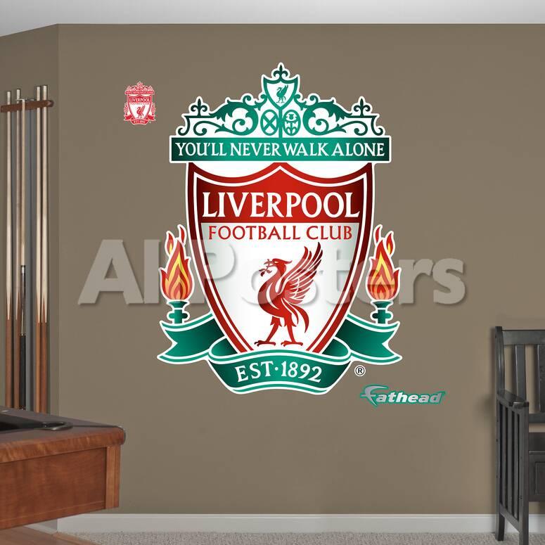 オールポスターズの liverpool lfc liverpool logo wall decal sticker