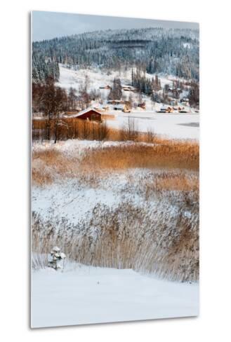 Snow Covered Winter Landscape Near The Gulf Of Bothnia Bottenviken In Northern Sweden