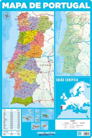 Mapa De Portugal Poster at AllPosters.com