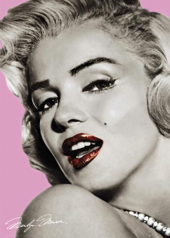 Marilyn Monroe-Lips Prints - AllPosters.co.uk