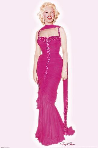 Marilyn Monroe - Pink Dress Prints at AllPosters.com