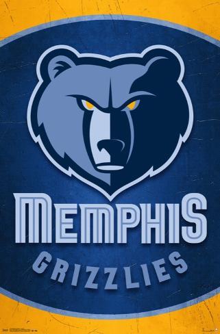 grizzlies memphis logo allposters posters nba choose board