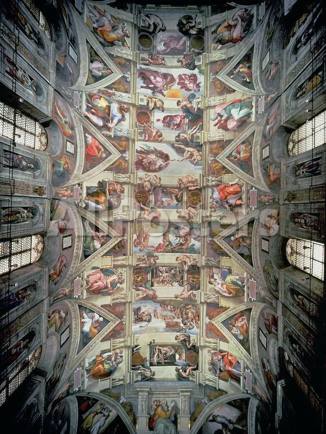 Sistine Chapel Ceiling 1508 12