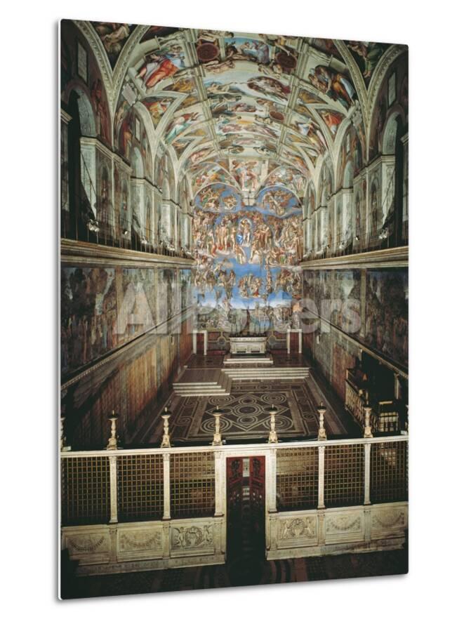 Sistine Chapel Ceiling And Last Judgment Photo By Michelangelo