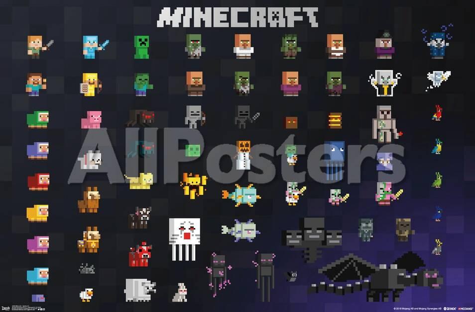 Minecraft Sprites 2 0 Photo Allposters Com