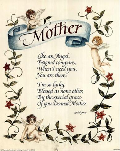 Mom Like An Angel Poster at AllPosters.com