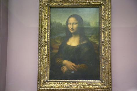 Mona Lisa by Leonardo Da Vince at the Louvre Museum, Paris, France ...