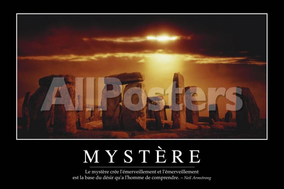 Mystere Citation Et Affiche D Inspiration Et Motivation Photographic Print Allposters Com Mystere Citation Et Affiche D Inspiration Et Motivation Photographic Print Allposters Com