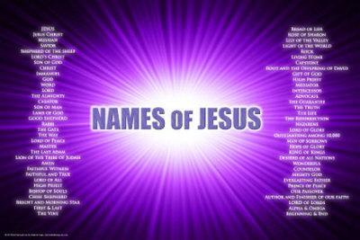 'Names of Jesus' Print - | AllPosters.com