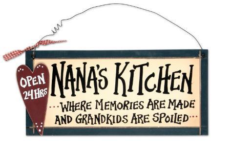 Nana S Kitchen Wood Sign Nana S Kitchen Wood Sign