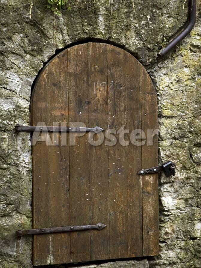 detail of old wooden
