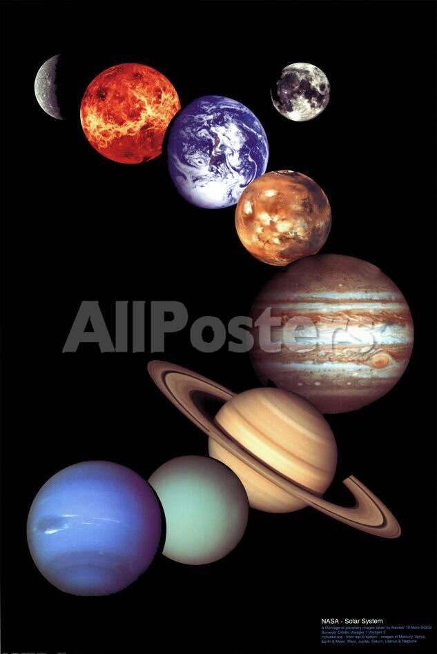 nasa solar system print at allposters com