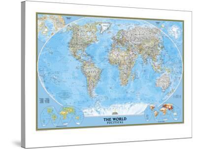 world political map poster by national geographic maps at