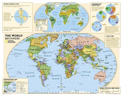 national geographic kids beginners world education map