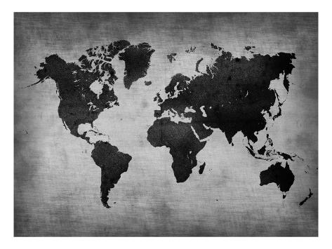 World Map 8 Poster By NaxArt At AllPosters