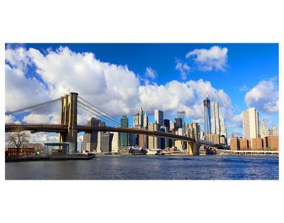 'New York City Skyline' Premium Giclee Print - | AllPosters.com