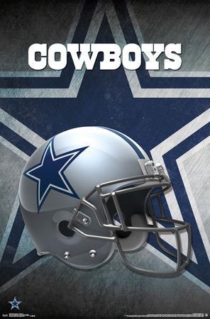 'NFL: Dallas Cowboys- Helmet Logo' Prints | AllPosters.com