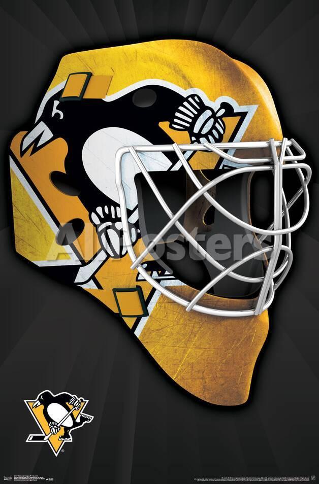 Nhl Pittsburgh Penguins Logo Mask 16 Poster Allposters Com