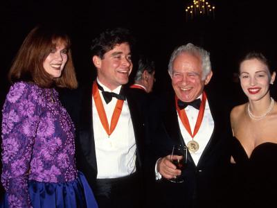 'Novelists Norris Church, Jay Mcinerney, Church's Husband Norman Mailer