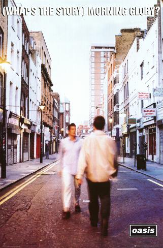 W870 Oasis Whats The Story Morning Glory Music 24x36/'/' Art Silk Poster