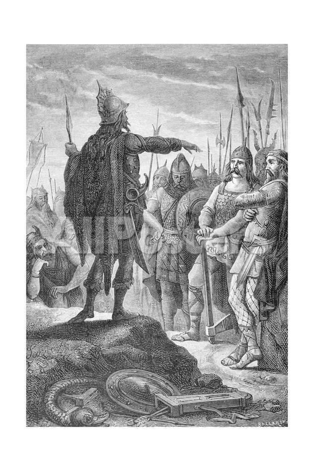 Odoacer The Barbarian King Of Italy Giclee Print Allposters Com