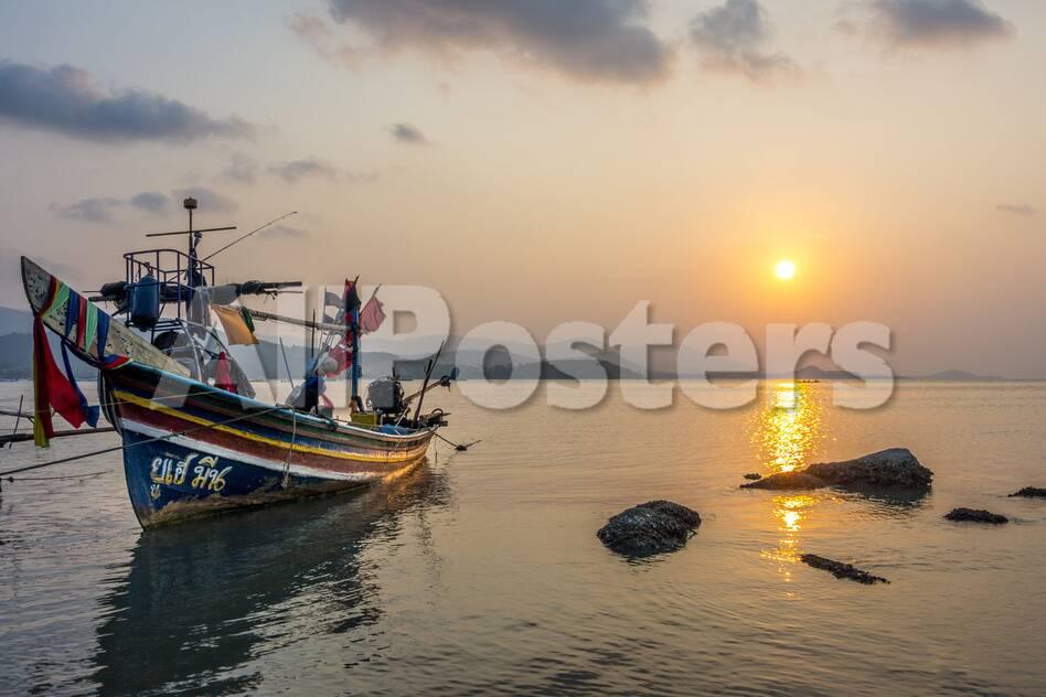 longtail boats on the
