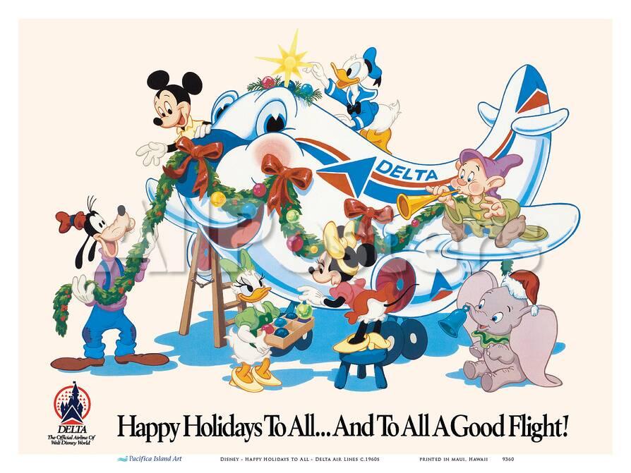 オールポスターズの pacifica island art mickey mouse and disney