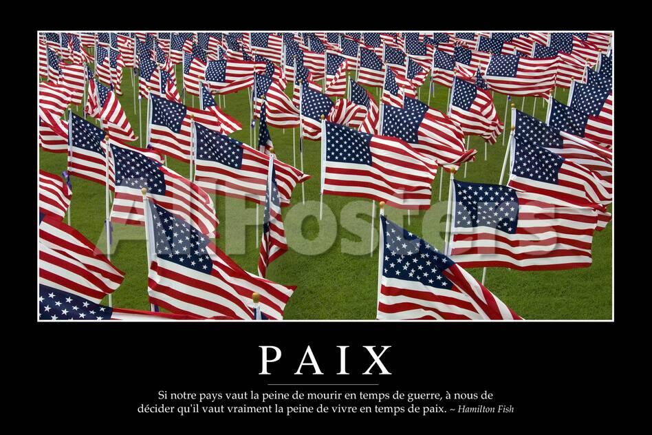 Paix Citation Et Affiche D Inspiration Et Motivation Photographic Print Allposters Com