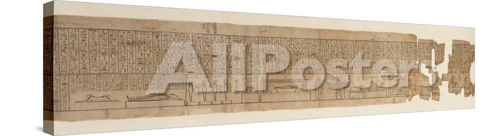 Papyrus Jumilhac Relatif A La Geographie Religieuse Et La Mythologie Du 18e Nome De Haute Egypte Giclee Print Allposters Com