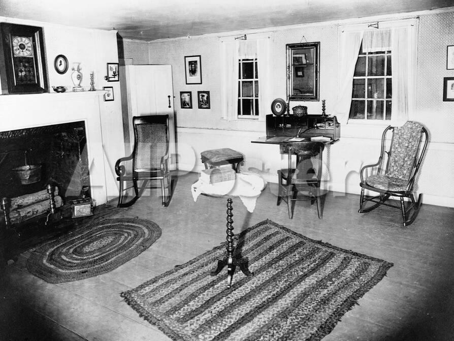 Parlor Of The Edgar Allen Poe Cottage Nyc Dec 17 1918