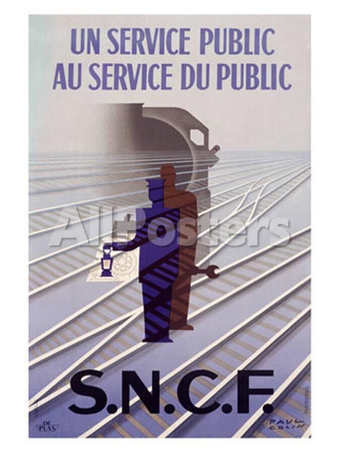 S N C F Giclee Print Paul Colin Allposters Com