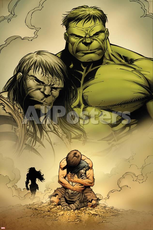 Incredible Hulk No 611 Hulk And Skaar Posters Paul Pelletier Allposters Com