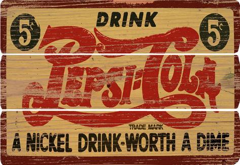 pepsi cola wood sign_a G 9623490 0