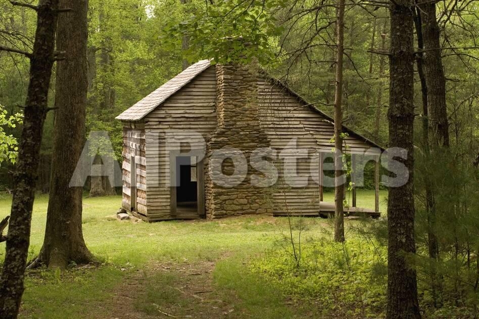 The Carter Shields Cabin In The Cades Cove Section Of Great Smoky