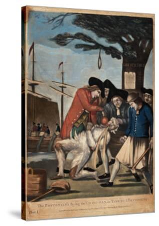 The Bostonian's Paying the Excise-Man, or Tarring and Feathering, 1774