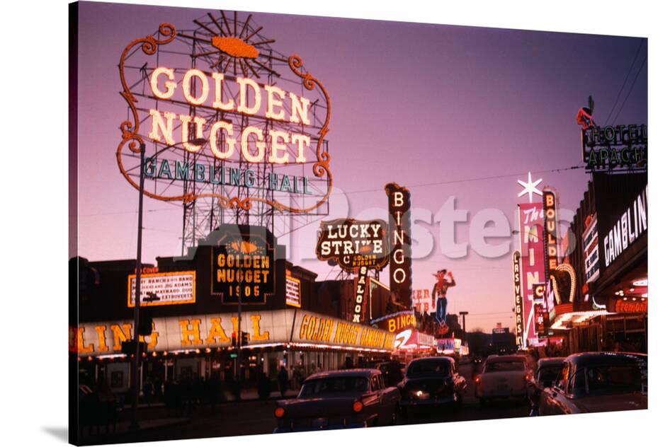 Las Vegas 94 >> Fremont Street In Las Vegas Photographic Print By Philip Gendreau At Las Vegas 94 >> Fremont Street In Las Vegas Photographic Print By Philip Gendreau At