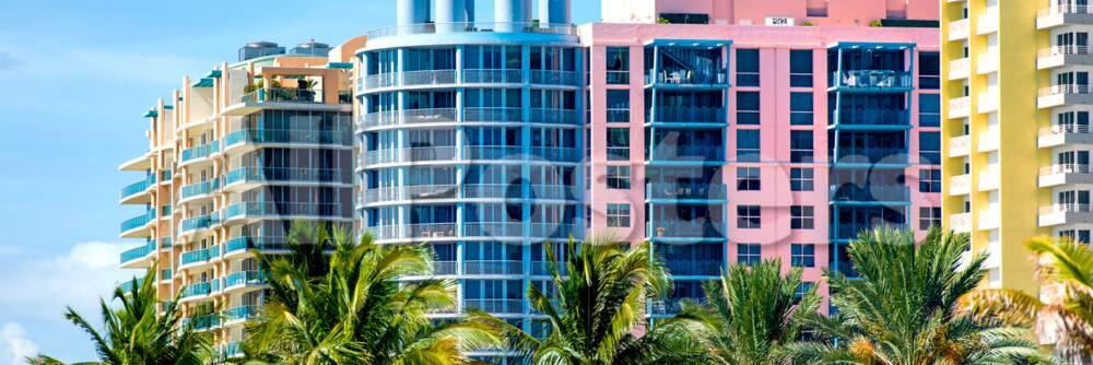 Art Deco Colors Architecture Of Miami Beach South Beach Florida Photographic Print Philippe Hugonnard Allposters Com